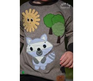 Stickserie - Waldleben Appli